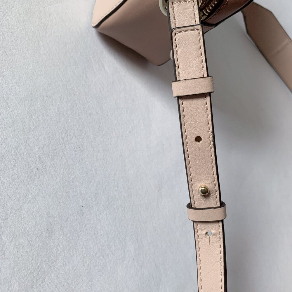 Michael Kors Small Tri-Colour Camera Bag | Soft Pink Multi - Picture 13 of 14
